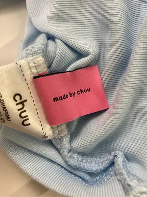 chuu/Tシャツ/カットソー/トップス/スカイブルー/160/84A