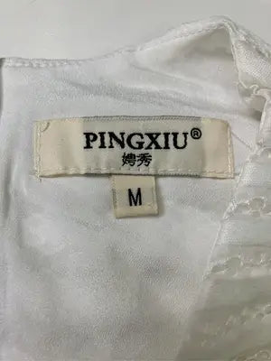 PINGXIU/ワンピース/ワンピース/ドレス/ホワイト/M
