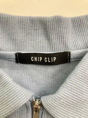 Chip Clip/チップクリップ/シャツ/ブラウス/トップス/スカイブルー/M  バスト79～87  身長154～162