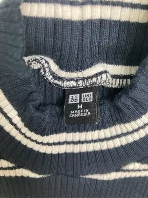 UNIQLO/ユニクロ/ニット/セーター/トップス/ブラック/M