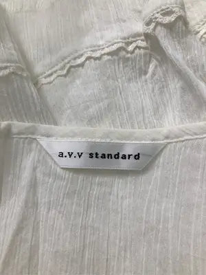a.v.v standard/アーヴェヴェスタンダード/シャツ/ブラウス/トップス/アイボリー/38
