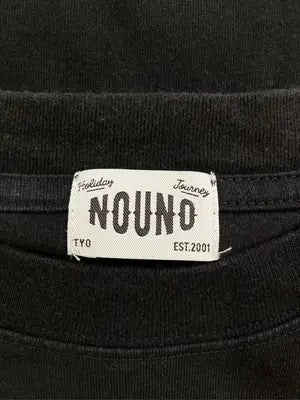 NOUNO/Tシャツ/カットソー/トップス/ブラック/M