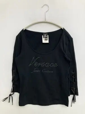 VERSACE/ヴェルサーチ/Tシャツ/カットソー/トップス/ブラック/S