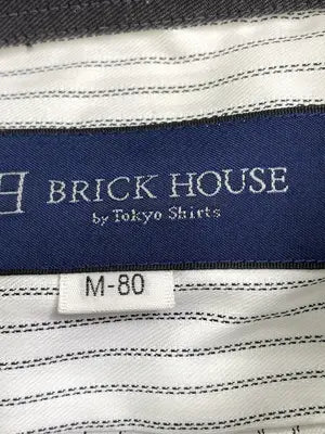 BRICK HOUSE/ブリックハウス/ビジネスシャツ/トップス/ホワイト/M-80