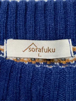 sorafuku/ニット/セーター/トップス/ベージュ/L