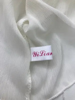 YiLianFuShi/シャツ/ブラウス/トップス/アイボリー