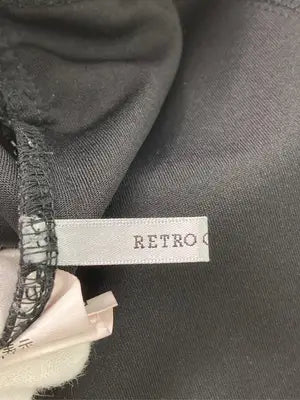 RETRO gallery/レトロギャラリー/スラックス/パンツ/ブラック/M