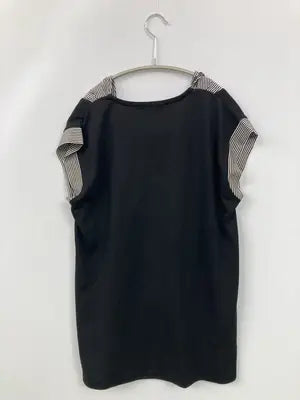 MY.MRS/Tシャツ/カットソー/トップス/ブラック