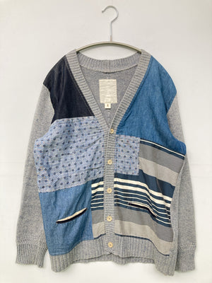 カーディガン/ボレロ/トップス/グレー/1