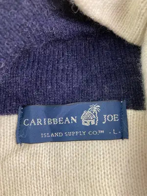 CARIBBEAN JOE/ニット/セーター/トップス/ベージュ/L