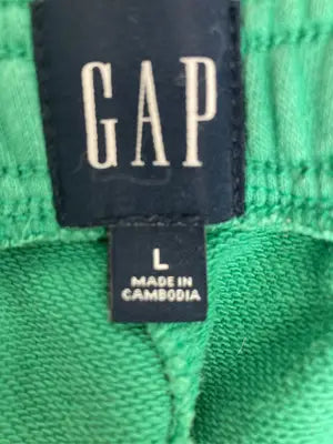 GAP/ギャップ/スウェットパンツ/パンツ/グリーン/L