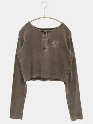 mily bilet/Tシャツ/カットソー/トップス/グレー/M