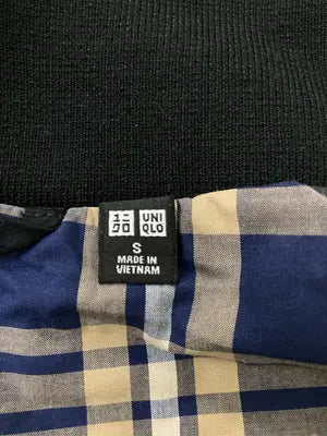 UNIQLO/ユニクロ/MA-1/ジャケット/アウター/ブラック/Ｓ