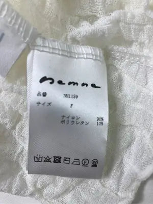 nemne/ネンネ/Tシャツ/カットソー/トップス/ホワイト/F