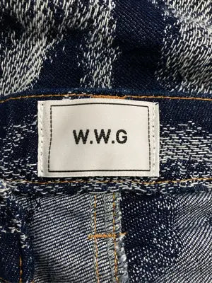 W.W.G/フーズフーギャラリー/デニムパンツ/パンツ/ネイビー/F