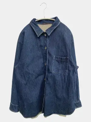 UNIQLO/ユニクロ/シャツ/ブラウス/トップス/ネイビー/XL