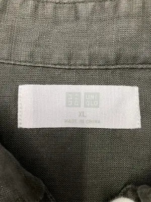 UNIQLO/ユニクロ/シャツ/ブラウス/トップス/カーキ/XL