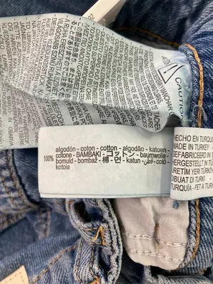 ZARA/ザラ/デニムパンツ/パンツ/ブルー/EUR 34/USA 2/MEX 24