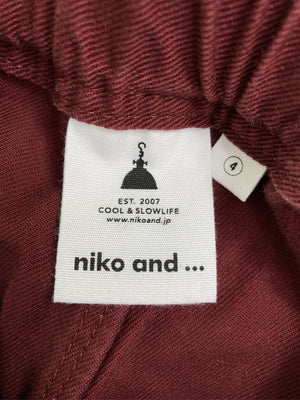 niko and .../ニコアンド/その他パンツ/パンツ/レッド/4