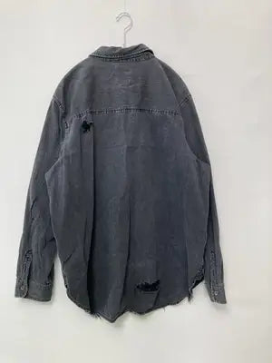 AMERICAN EAGLE/アメリカンイーグル/シャツ/ブラウス/トップス/グレー/XL