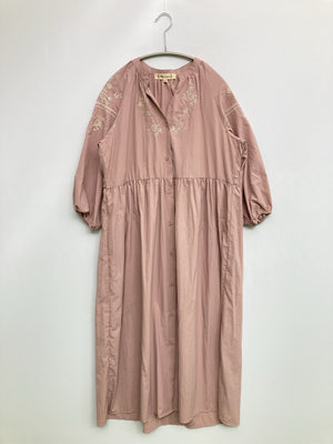 シャツワンピース/ワンピース/ドレス/ピンク/F