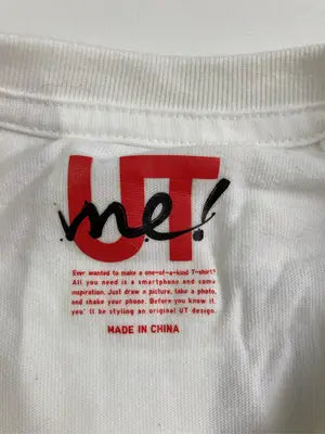 UNIQLO UT/ユニクロユーティー/Tシャツ/カットソー/トップス/ホワイト/M  チェスト88-96cm