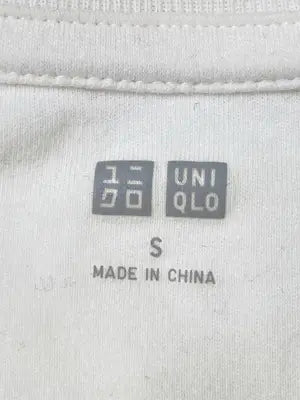 UNIQLO/ユニクロ/Tシャツ/カットソー/トップス/アイボリー/S