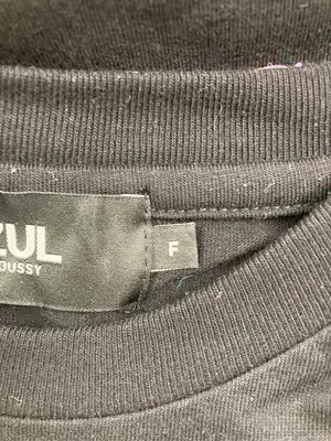 AZUL by MOUSSY/アズールバイマウジー/Tシャツ/カットソー/トップス/ブラック/F