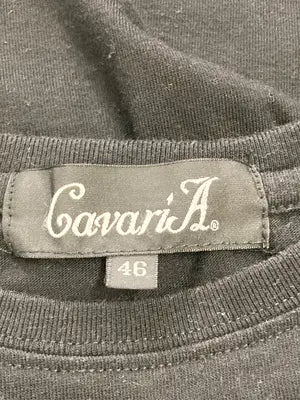 Cavari A/キャバリア/Tシャツ/カットソー/トップス/ブラック/46(L)