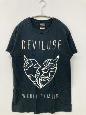 Deviluse/Tシャツ/カットソー/トップス/ネイビー/S