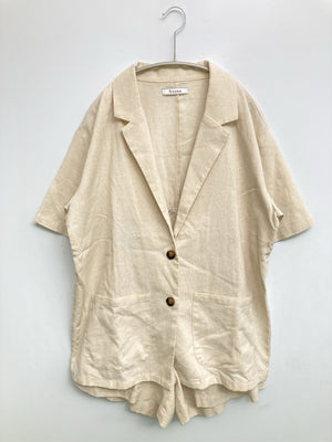 Neuna/ヌナ/セットアップ/ジャケット/アウター/ベージュ/F