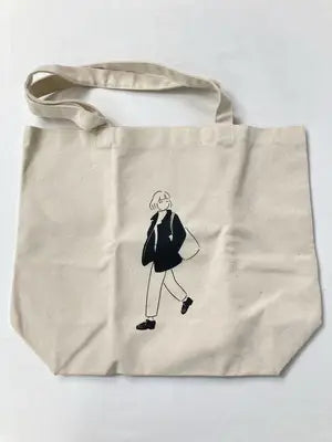 トートバッグ/バッグ/ベージュ