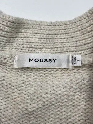 MOUSSY/マウジー/カーディガン/ボレロ/トップス/ベージュ/F