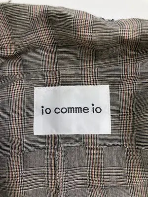 io comme io/テーラードジャケット/ジャケット/アウター/ブラウン/38