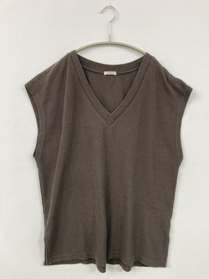 CINEMA CLUB/シネマクラブ/ノースリーブ/トップス/グレー/L