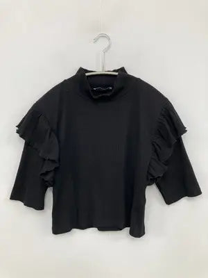 ZARA/ザラ/Tシャツ/カットソー/トップス/ブラック/EUR L