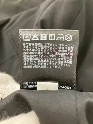 UNIQLO/ユニクロ/スラックス/パンツ/ブラック/ウエスト 82cm