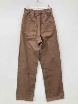 チノパンツ/パンツ/ブラウン/S  ウエスト58-64