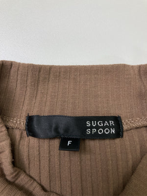SUGAR SPOON/シュガースプーン/ニット/セーター/トップス/ブラウン/F