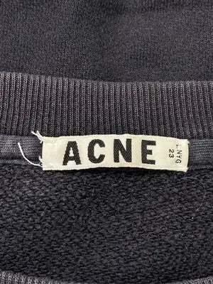 Acne/スウェット/トップス/ブラック/XS