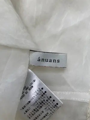 anuans/アニュアンス/シャツ/ブラウス/トップス/アイボリー/F