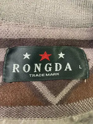 RONGDA/ベスト/トップス/ブラウン/L