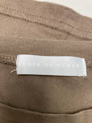 SENSE OF PLACE/センスオブプレイス/Tシャツ/カットソー/トップス/ブラウン/Free