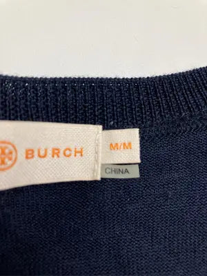 Tory Burch/トリーバーチ/カーディガン/ボレロ/トップス/ネイビー/M/M