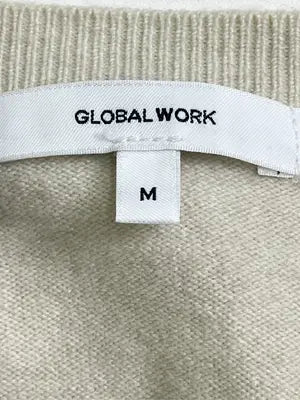 GLOBAL WORK/グローバルワーク/ニット/セーター/トップス/ベージュ/M
