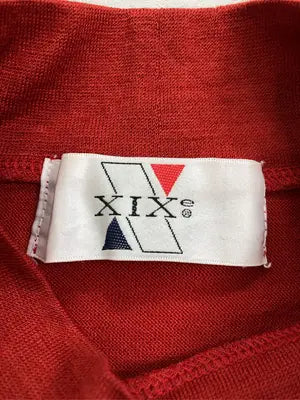 XIXe/Tシャツ/カットソー/トップス/レッド