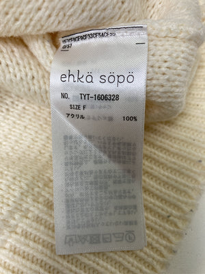 ehka sopo/エヘカソポ/カーディガン/ボレロ/トップス/アイボリー/F