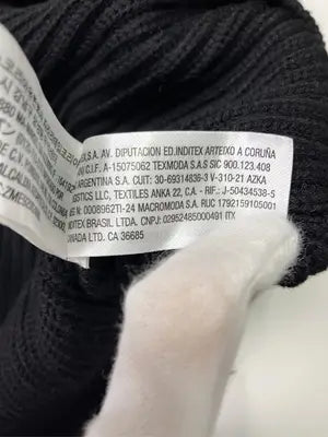 ZARA/ザラ/ニット/セーター/トップス/ブラック/USA L