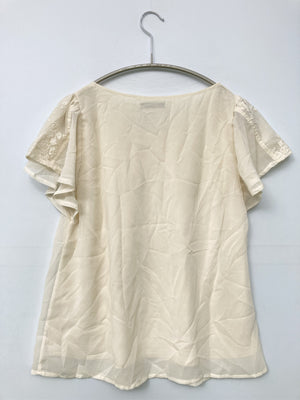 C.D.S/シーディーエス/シャツ/ブラウス/トップス/アイボリー/M