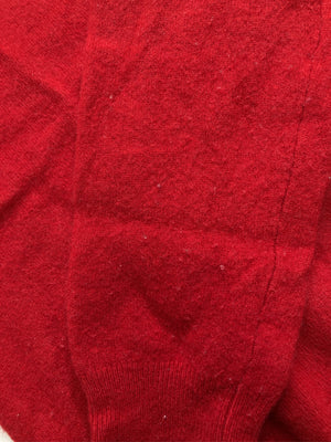 ニット/セーター/トップス/レッド